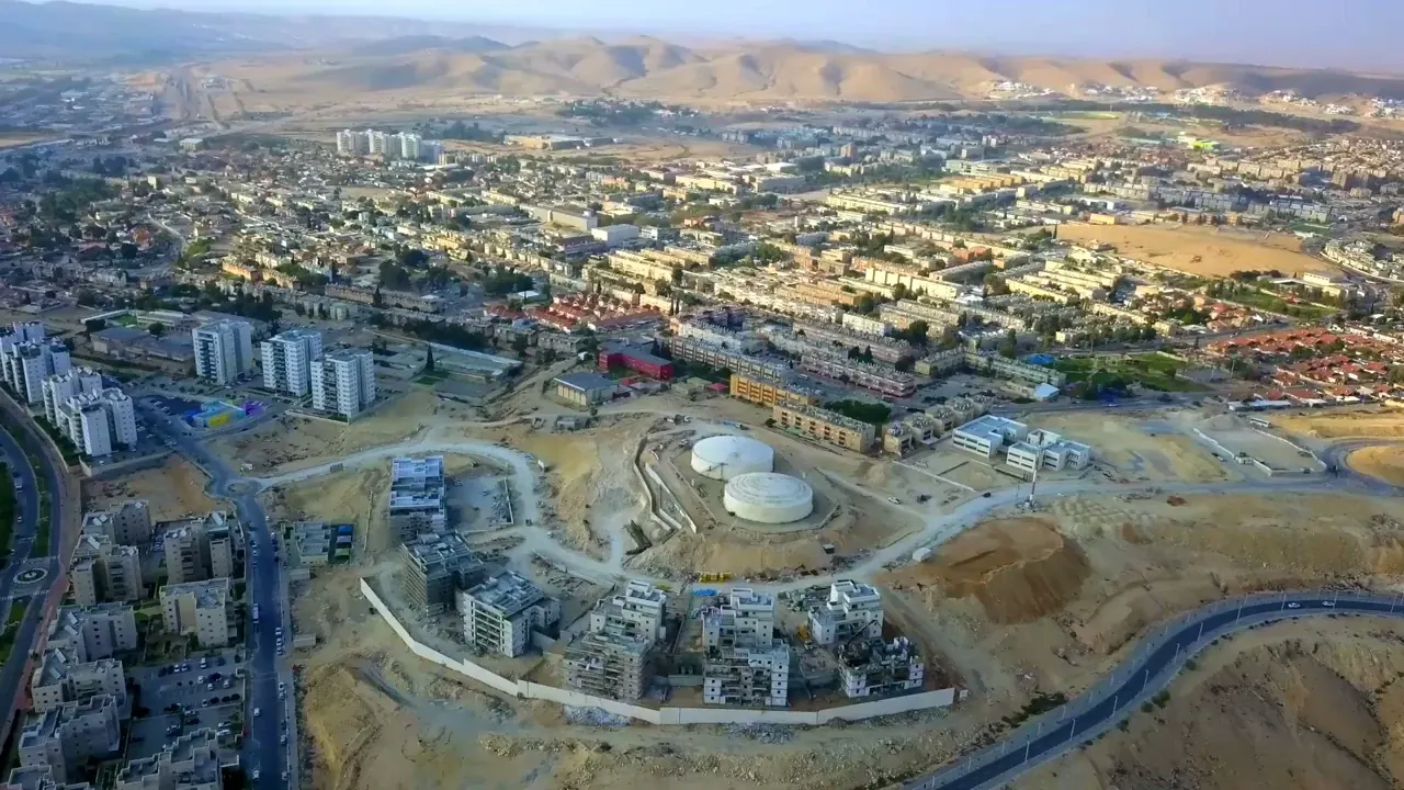 צילום אווירי מתוך הסרט של קרן שלם